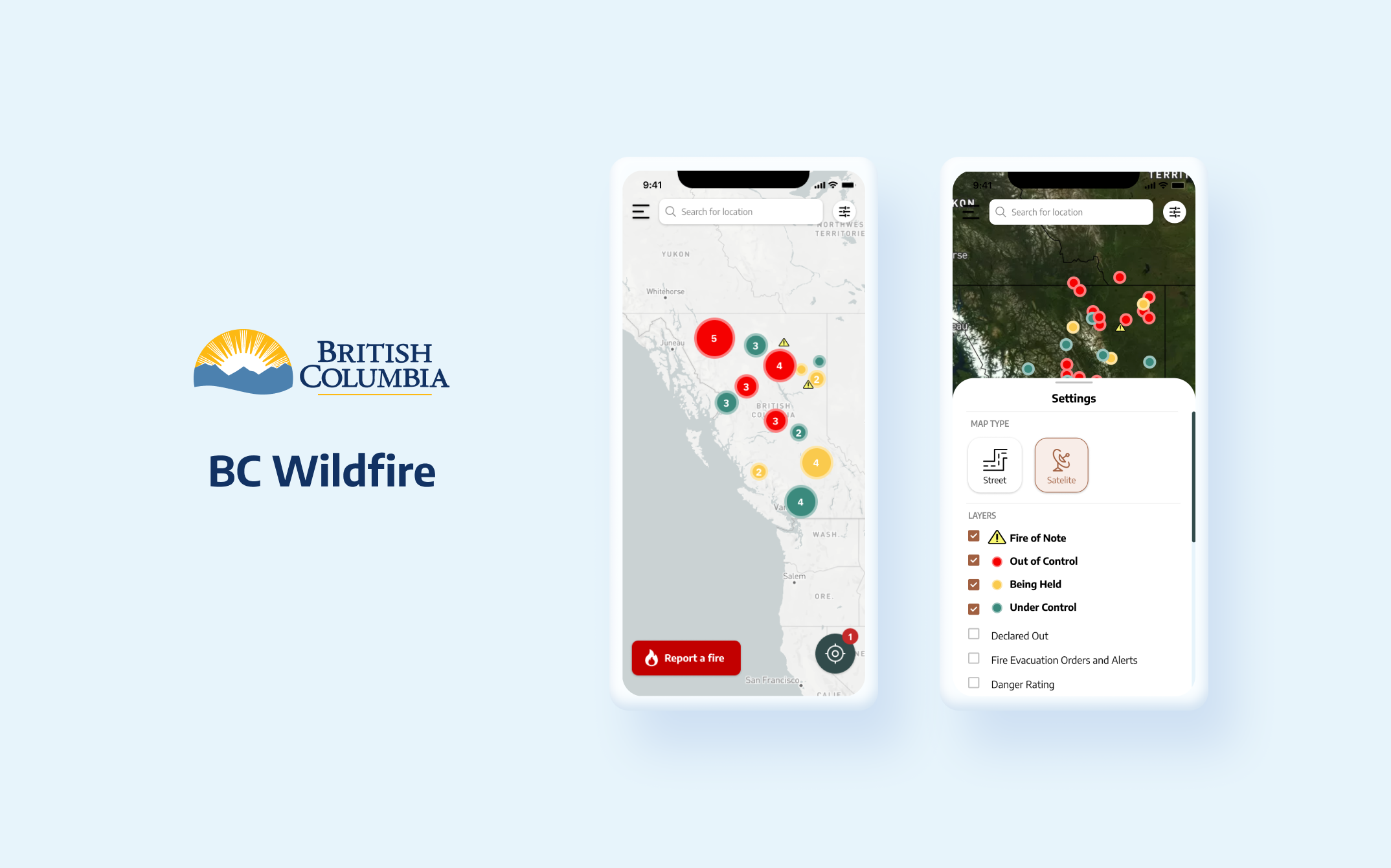 BC Wildfire mobile app case study